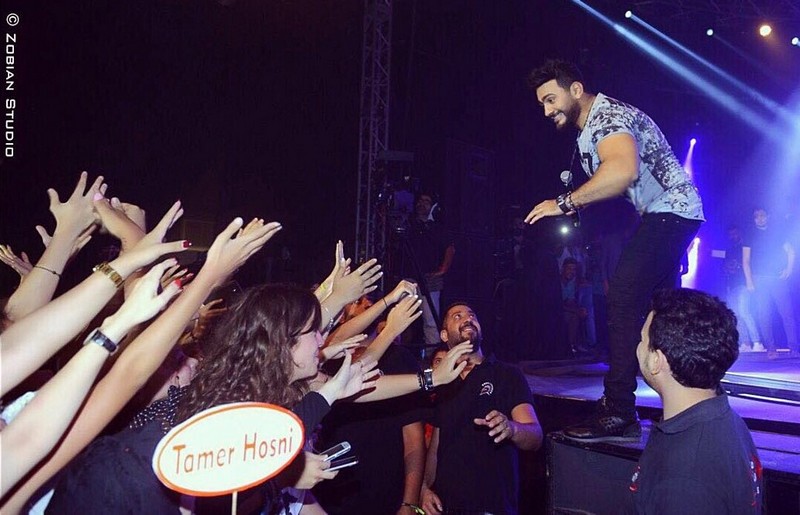 Tamer Hosny at Beirut Holidays